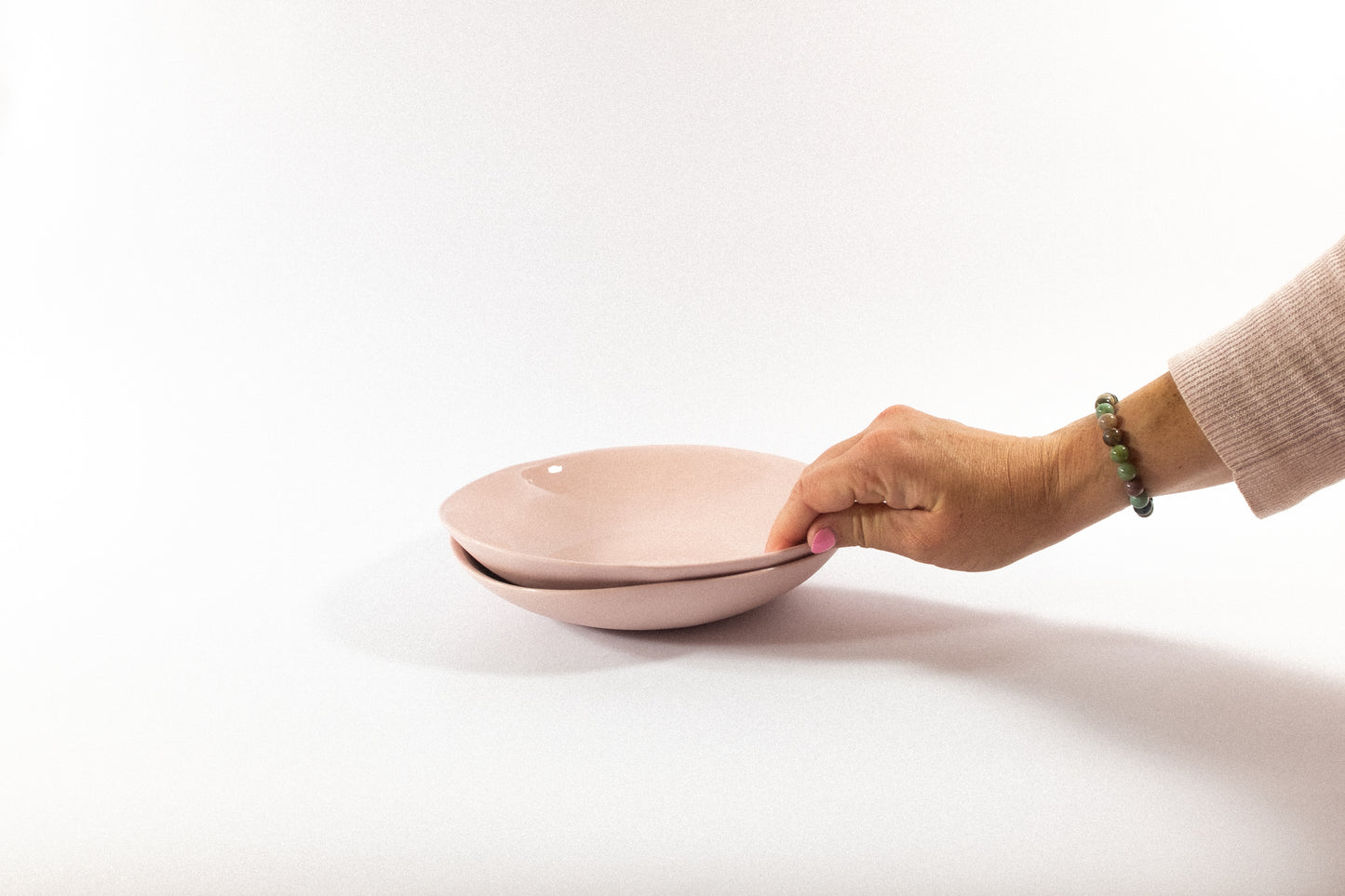 Powder Pasta Plate Set