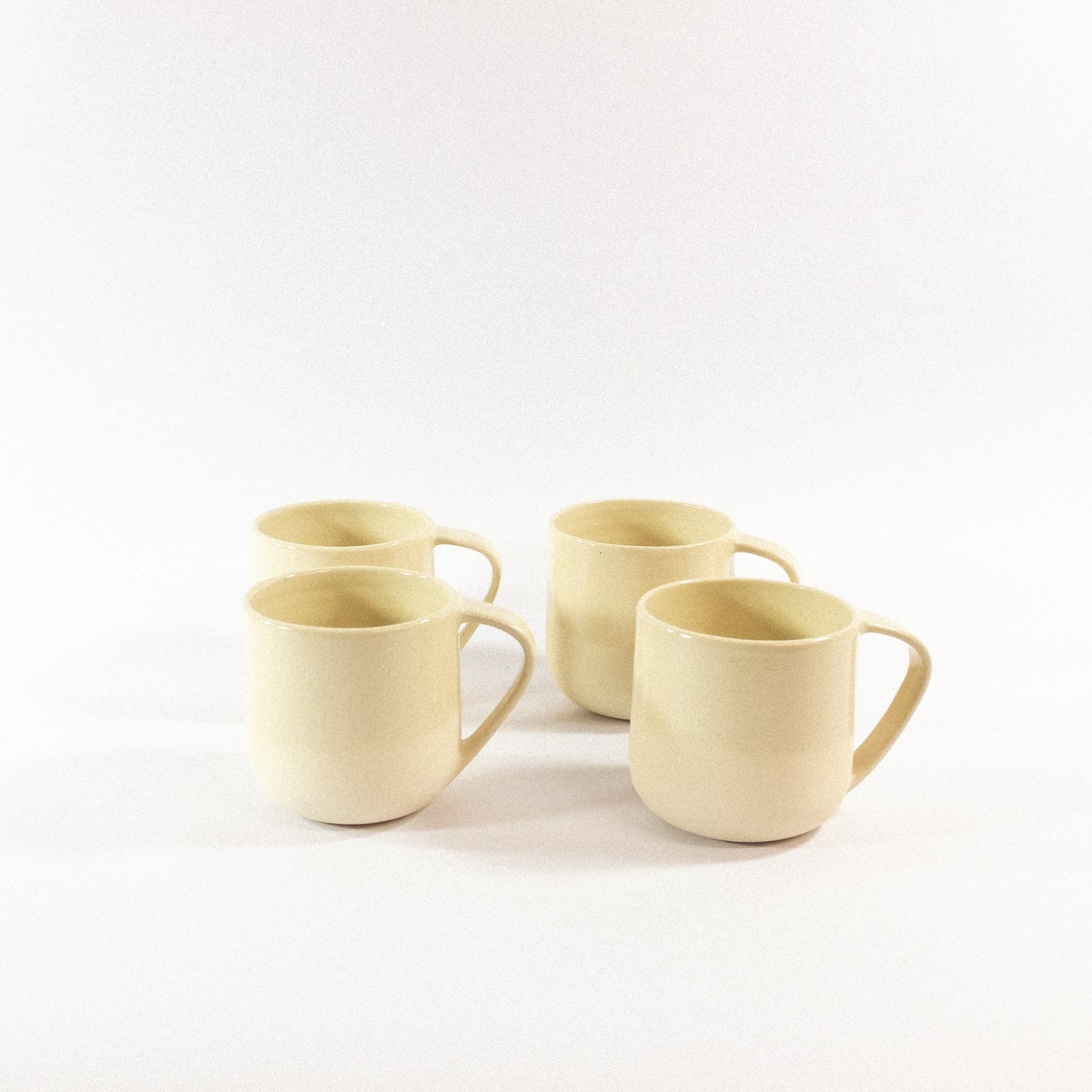 Cappuccino Set w/ Handle-Ivory