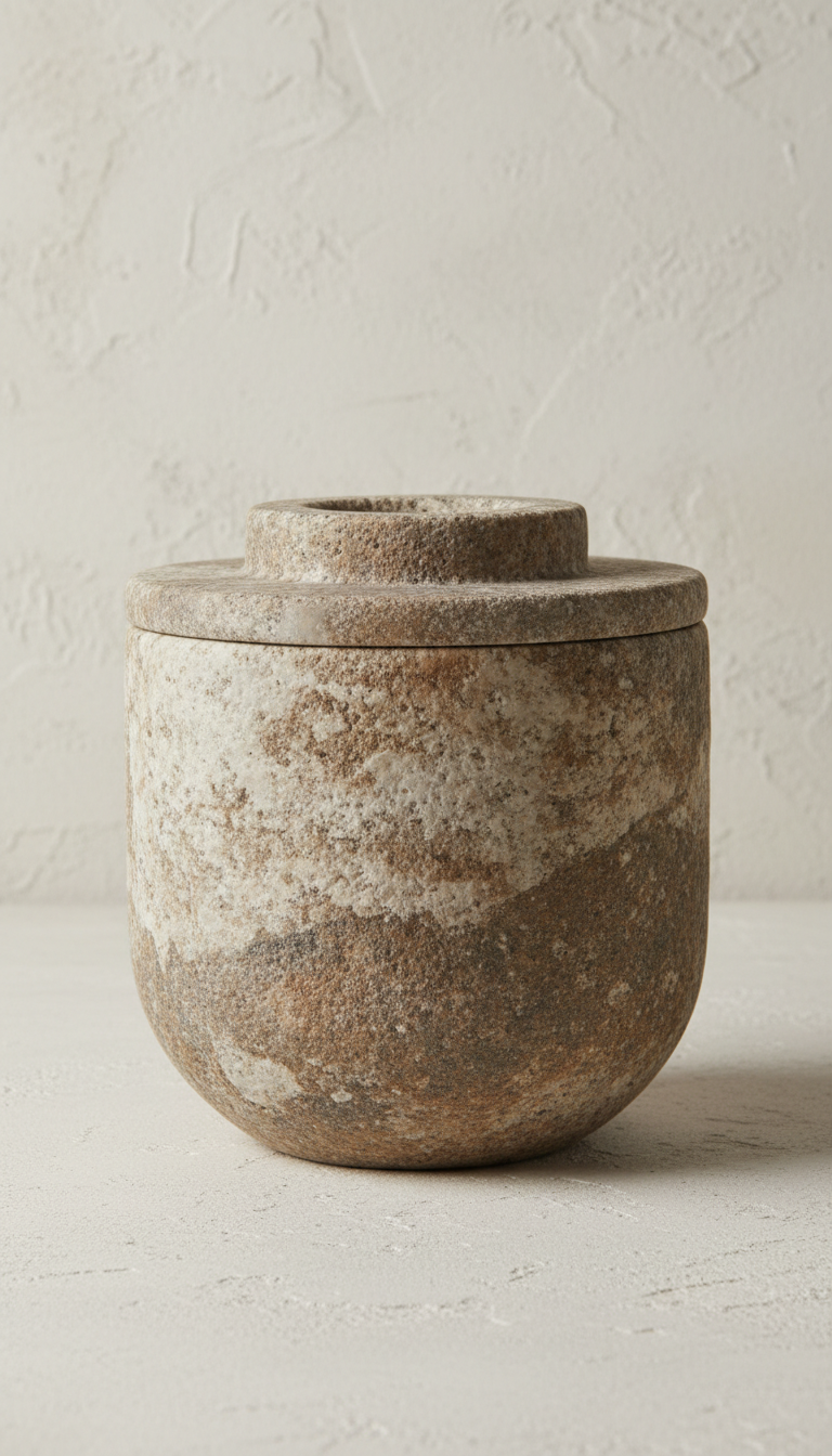 Sculptural Carafe With Pinched Lip