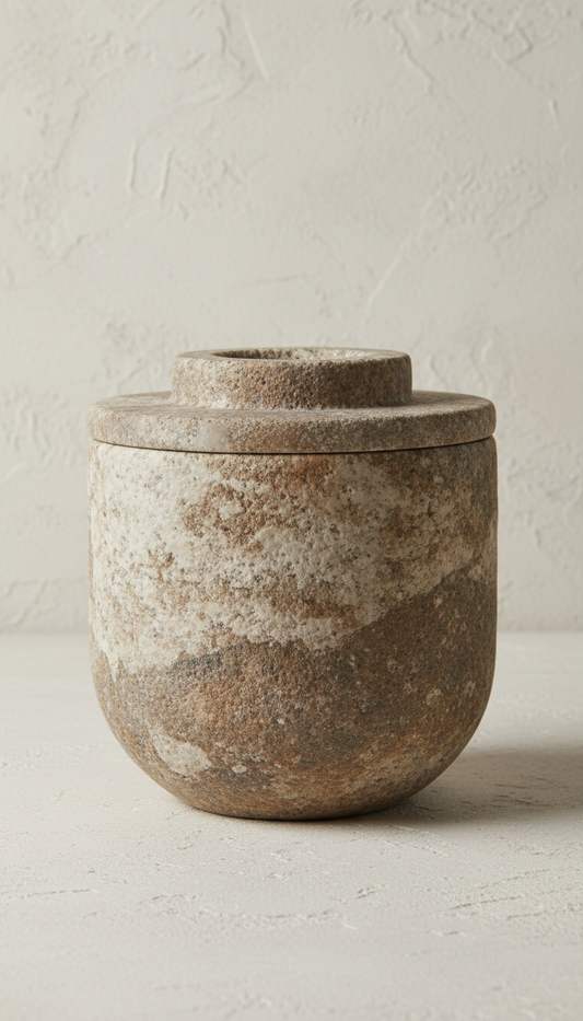 Sculptural Carafe With Pinched Lip