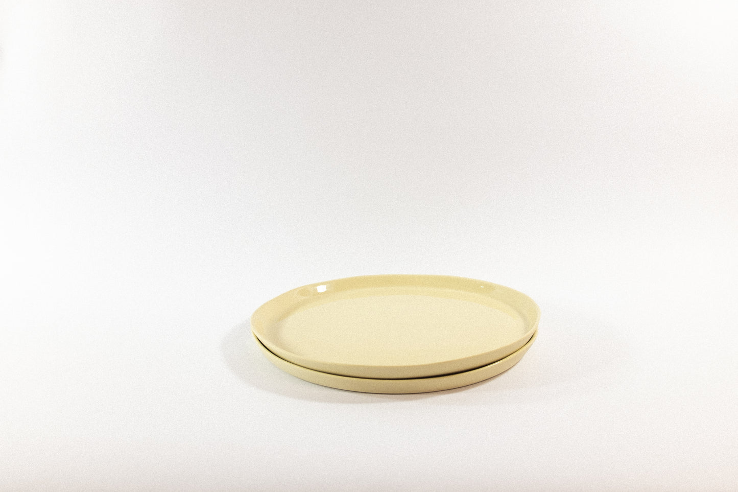 Cream Dinner Plate Set