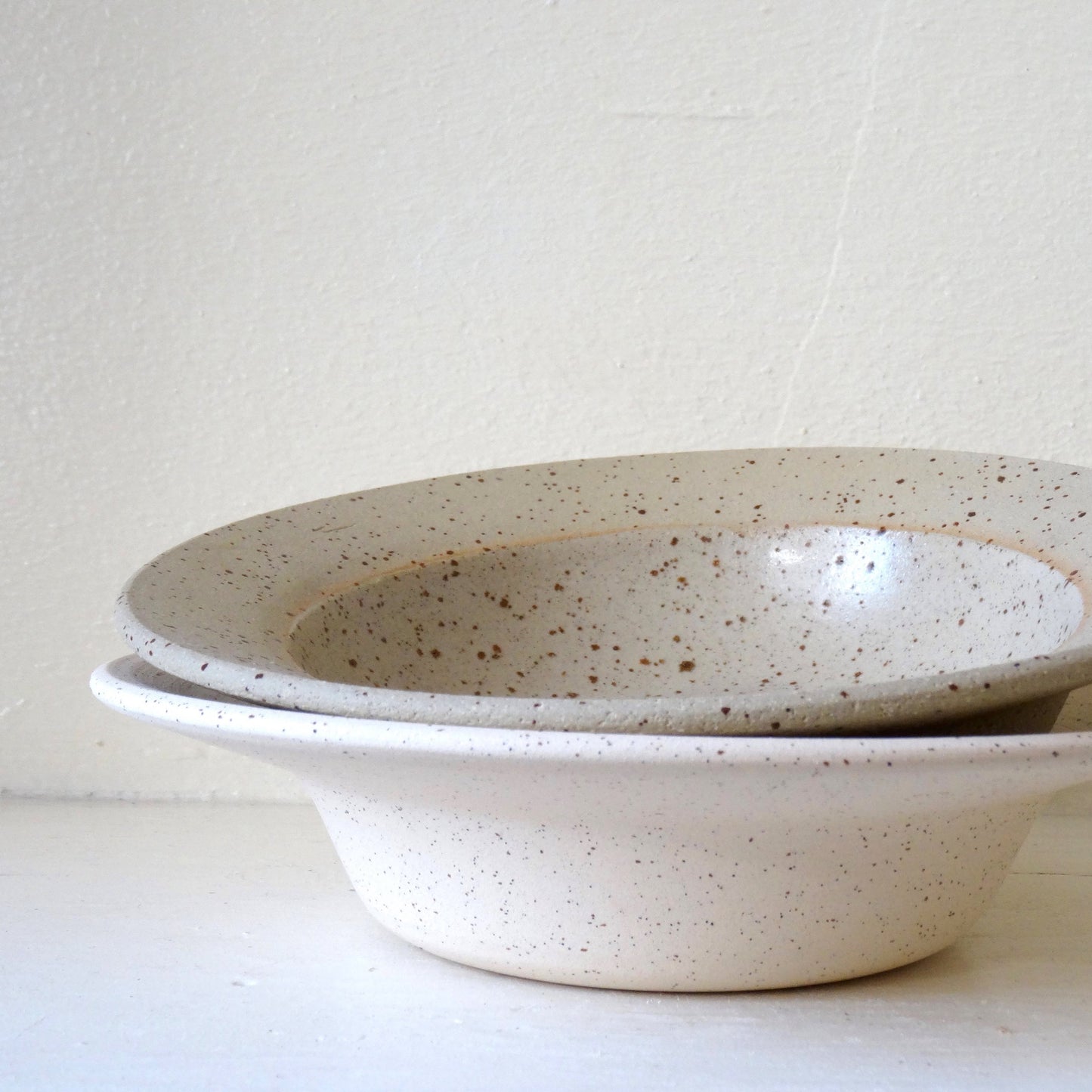 Shallow, Rimmed Bowl