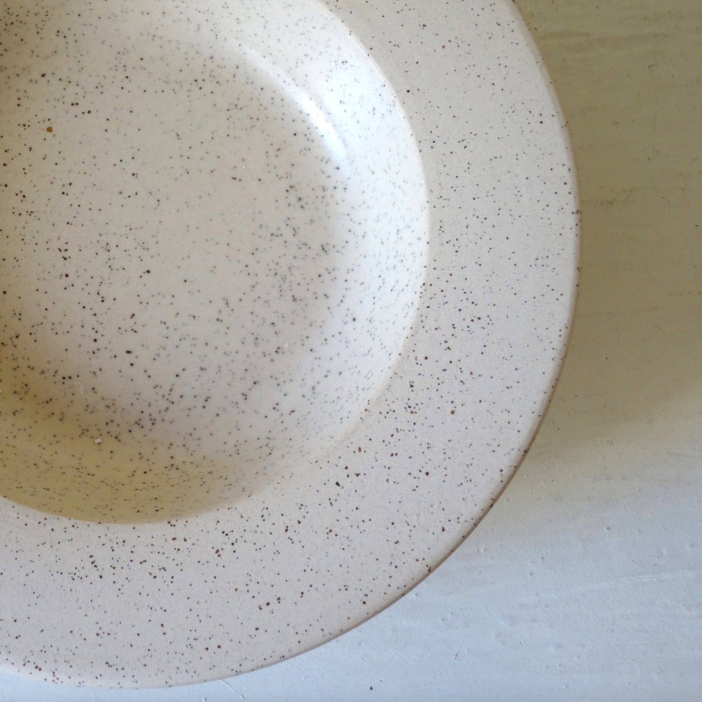 Shallow, Rimmed Bowl