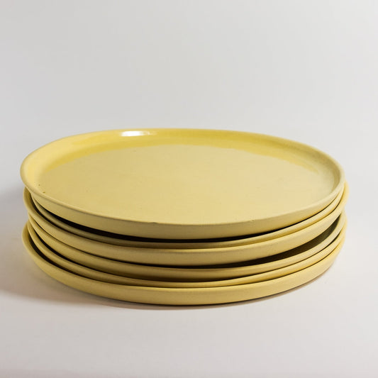Dinner Plate Set-Yellow (6 pieces)