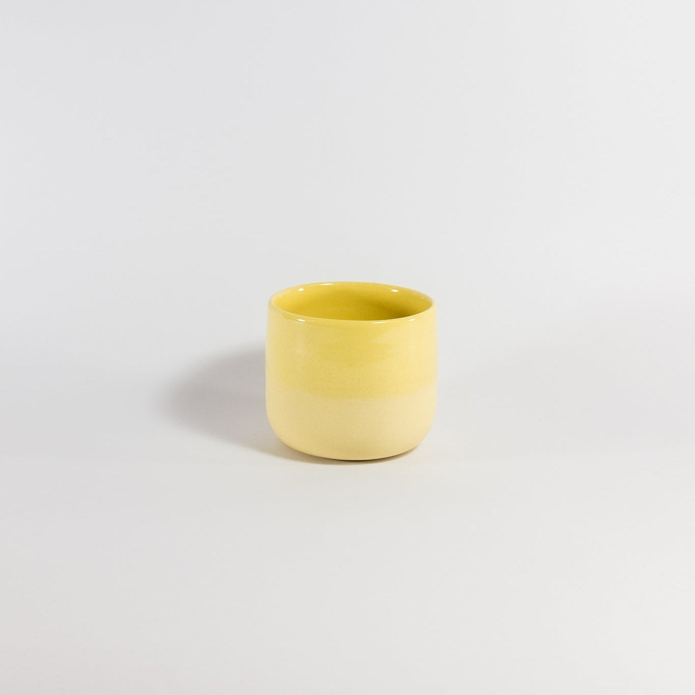 Cappuccino cup in stoneware