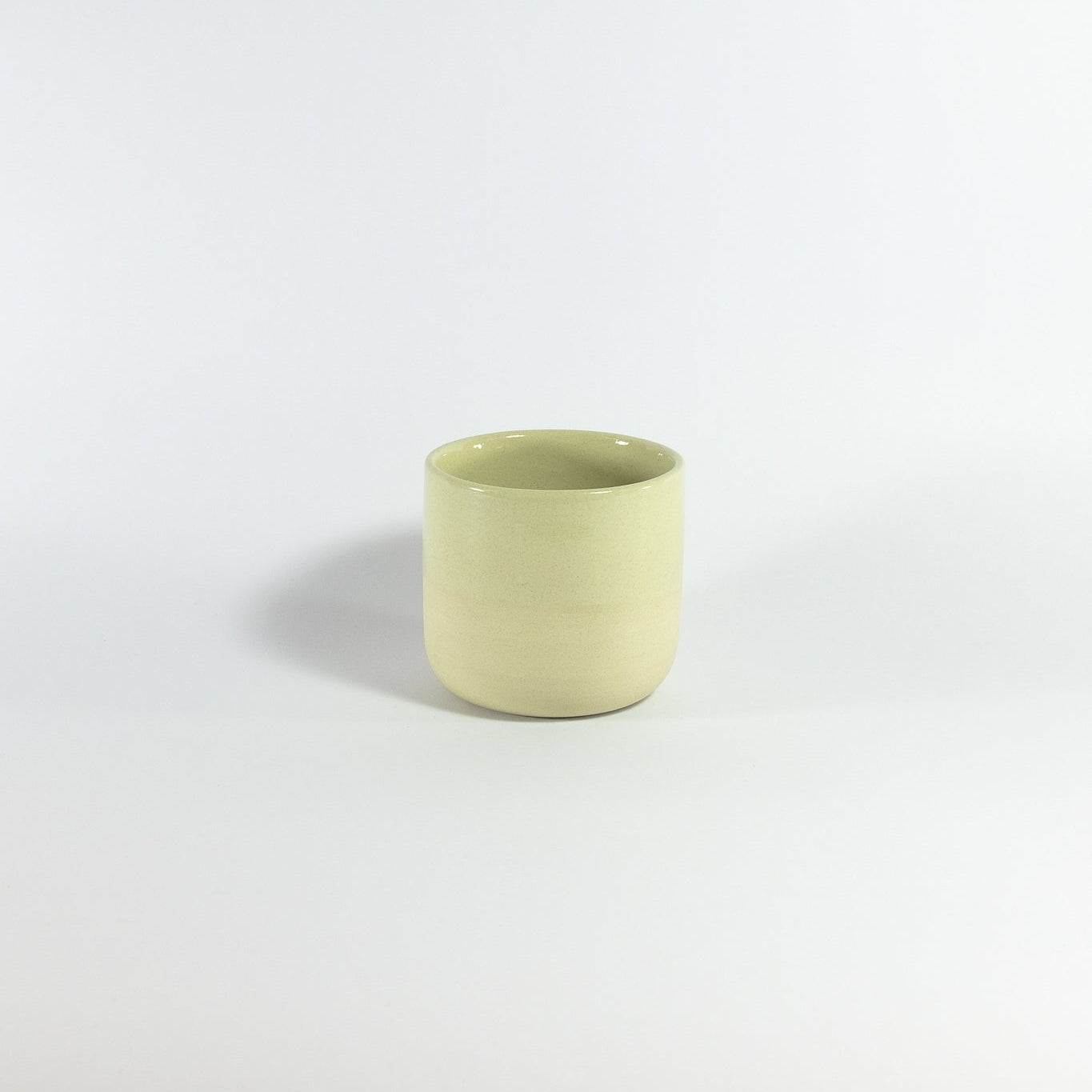 Cappuccino cup in stoneware