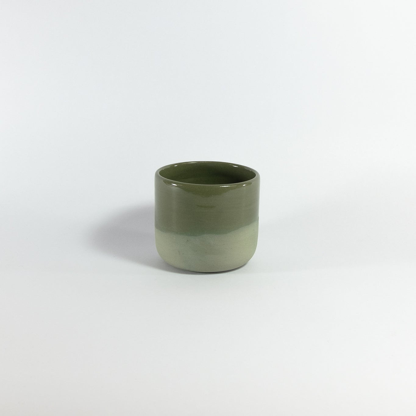 Cappuccino cup in stoneware