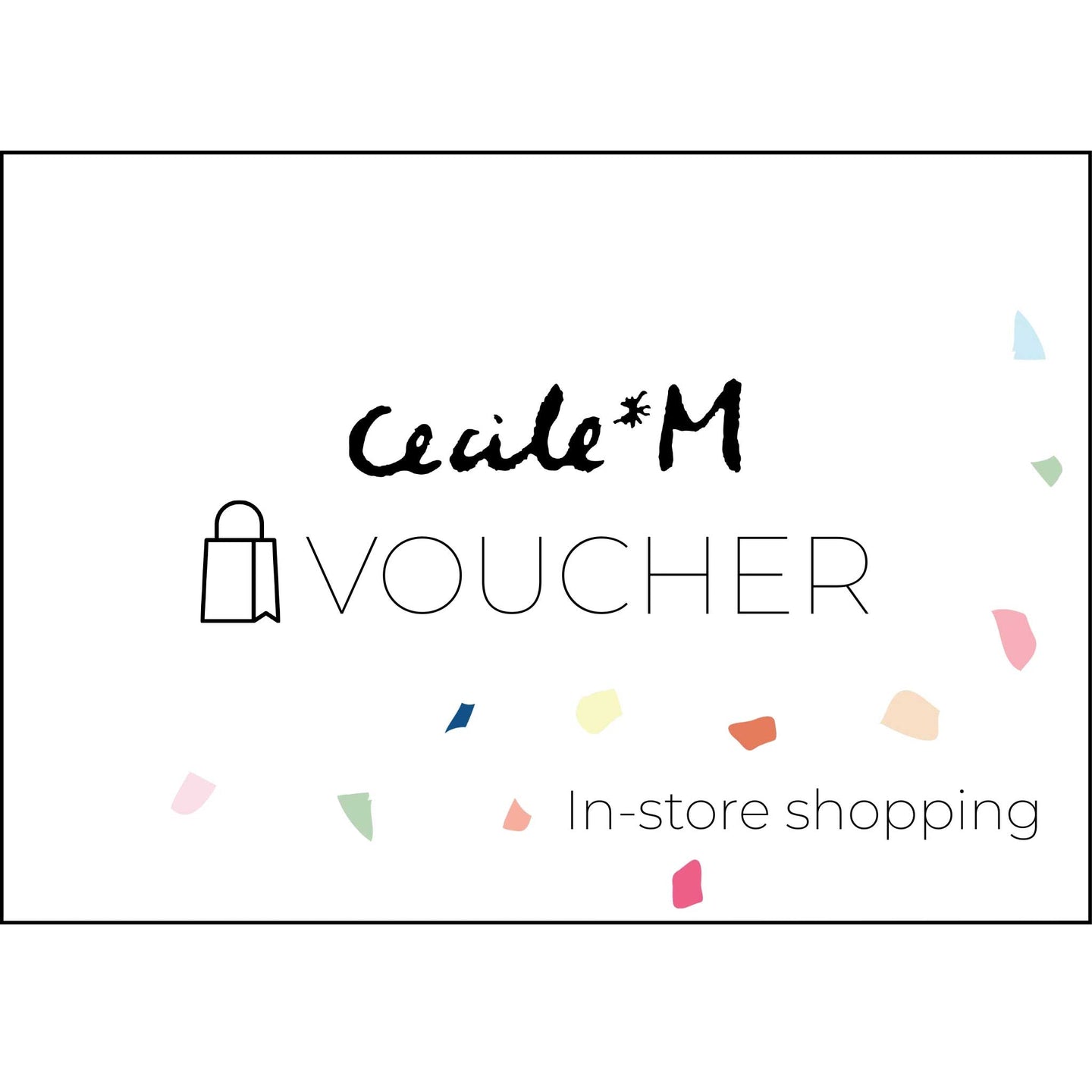 Voucher - In-store shopping €100